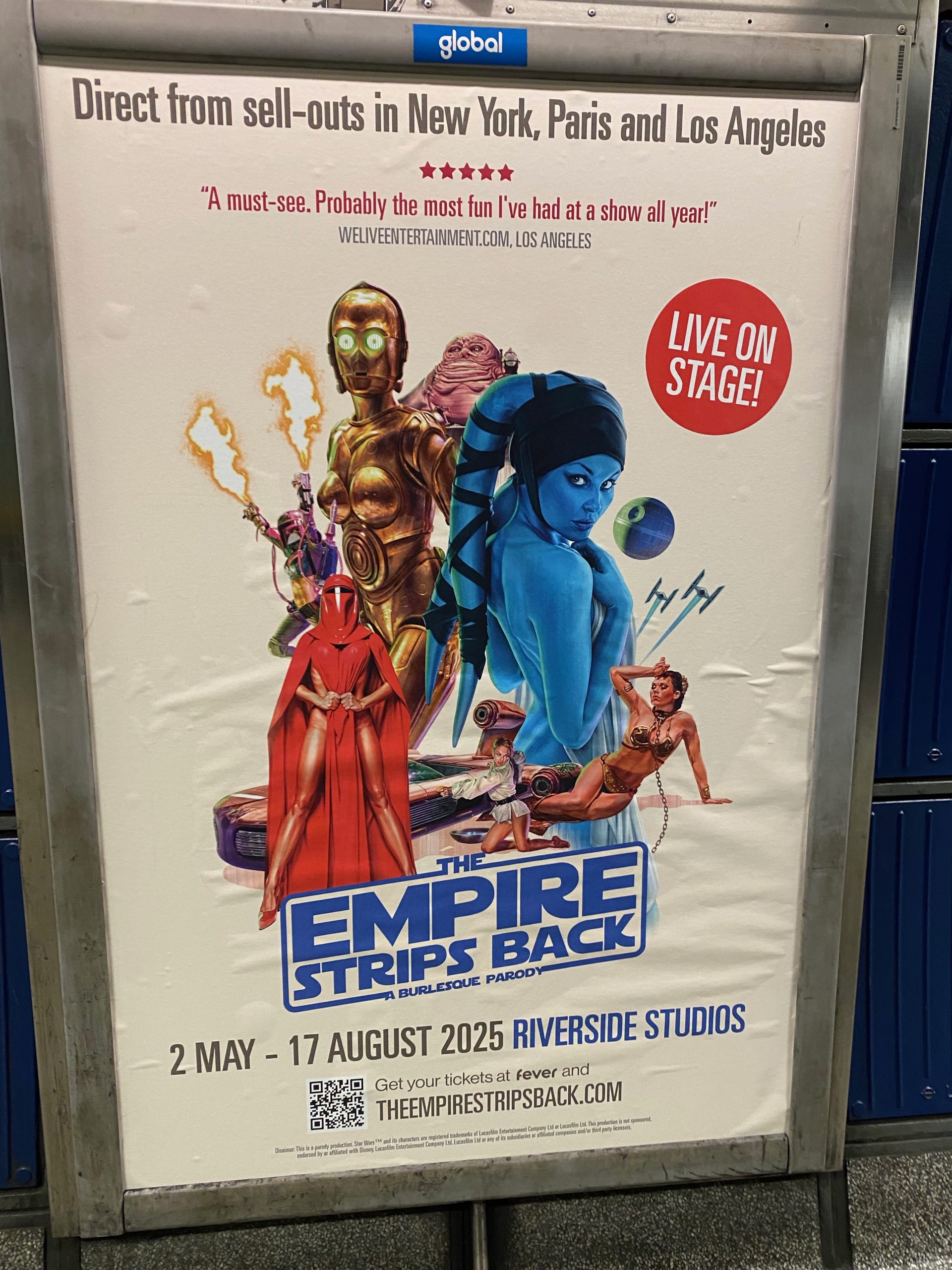 The Empire Strips Back poster&nbsp;