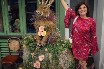 chelsea in bloom 2025 punk installation peter rabbit london mums magazine
