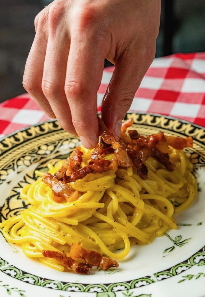 Carbonara by Chef Francesco Alvino