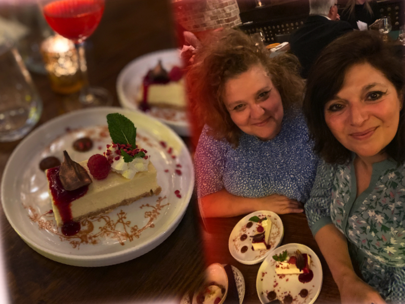 Colonel Saab cheesecake indian dining