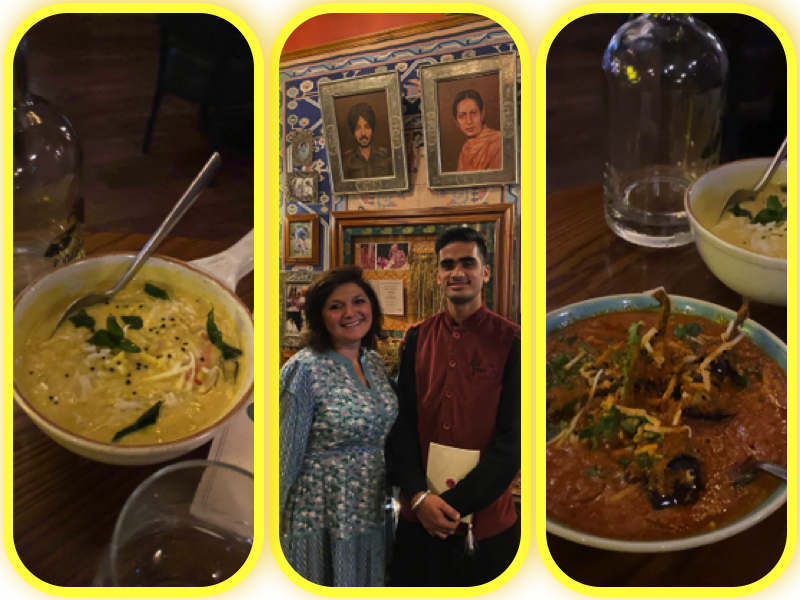 Colonel Saab indian dining cocktail