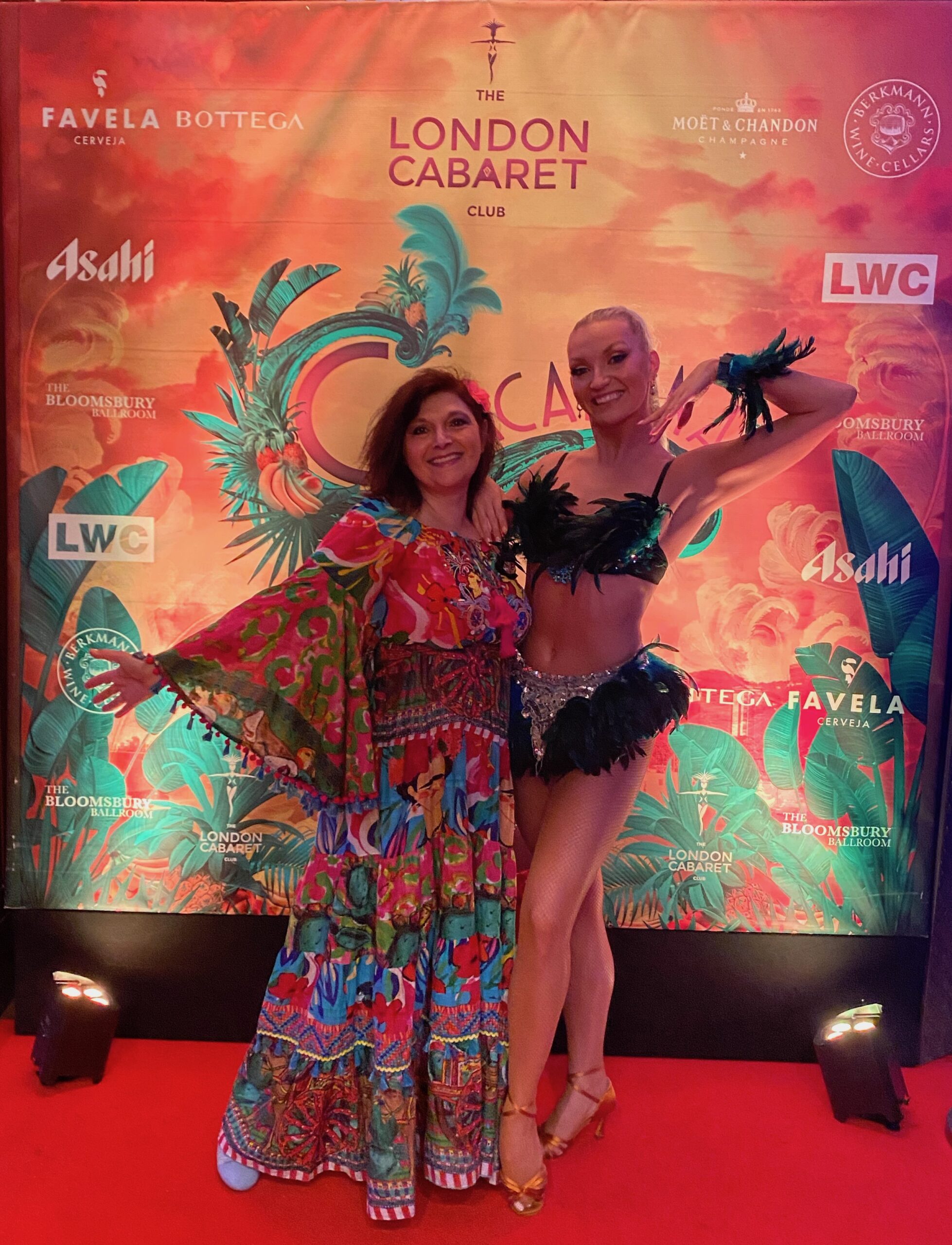 monica costa posing for london mums magazine