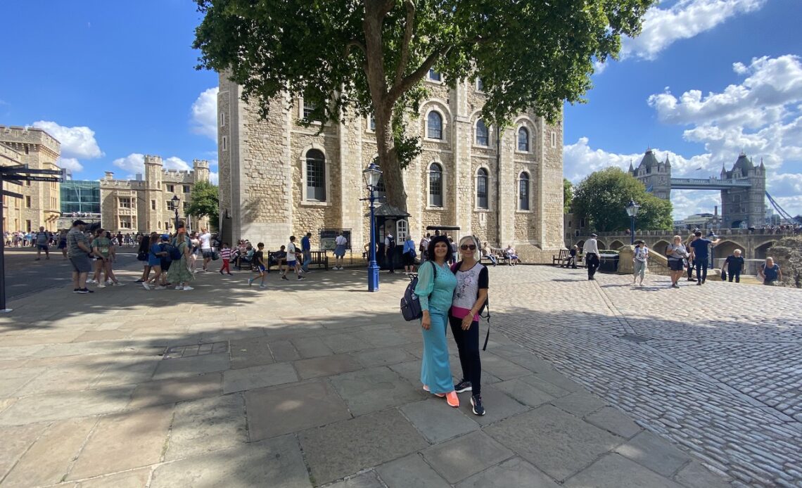 Tower of London mums magazine reporters
