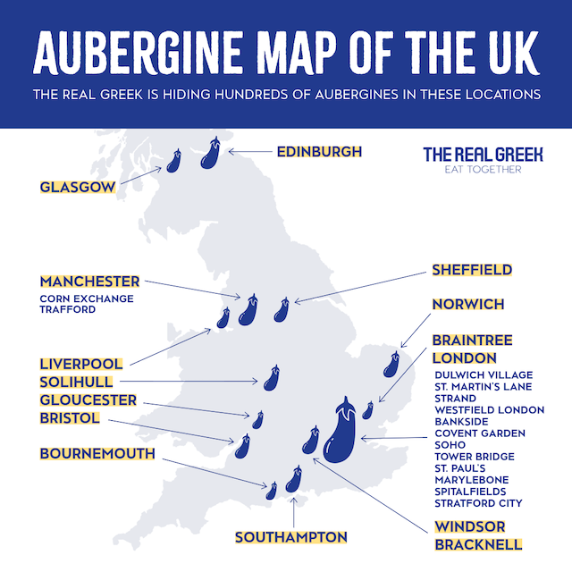 the great aubergine hunt the real greek restaurant