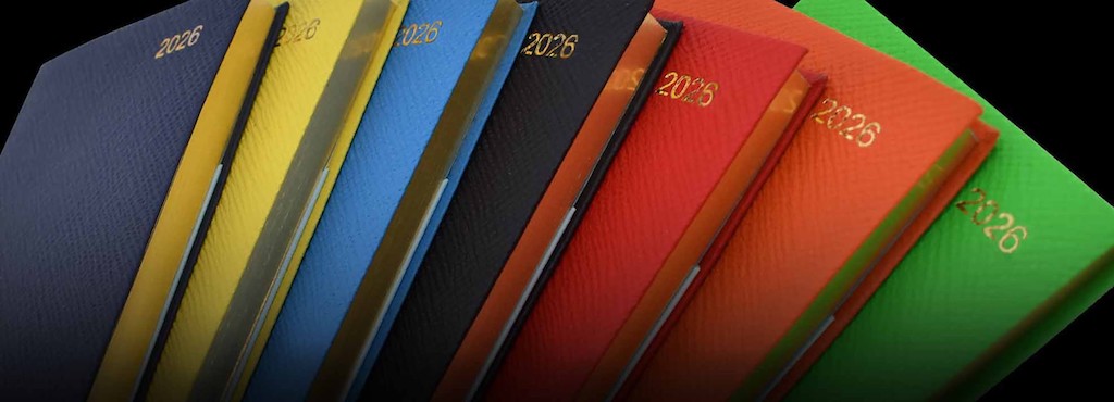 diaries by Simon Burstein of Leathersmith of London