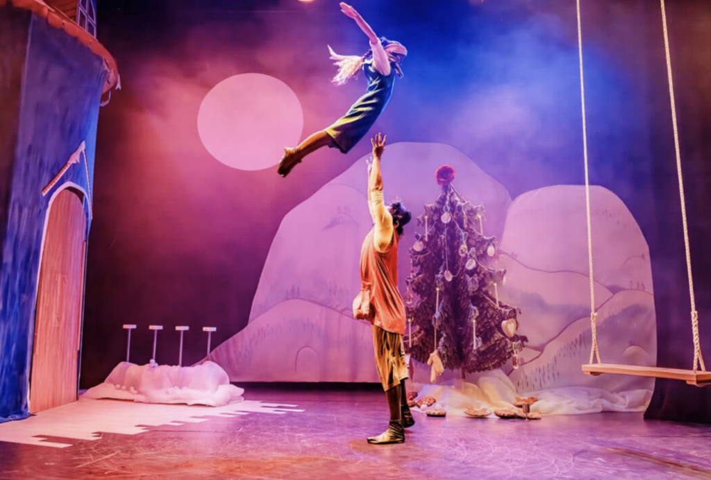 A gentle, Christmassy introduction to theatre: Christmas comes to Moomin Valley at Jacksons Lane