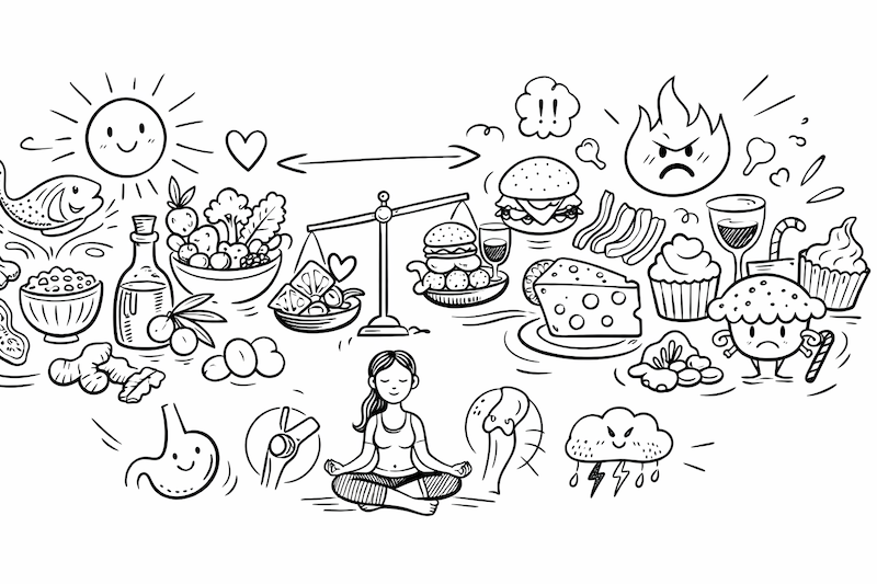 Eating to calm inflammation: Foods to favour (and foods to ease back on)