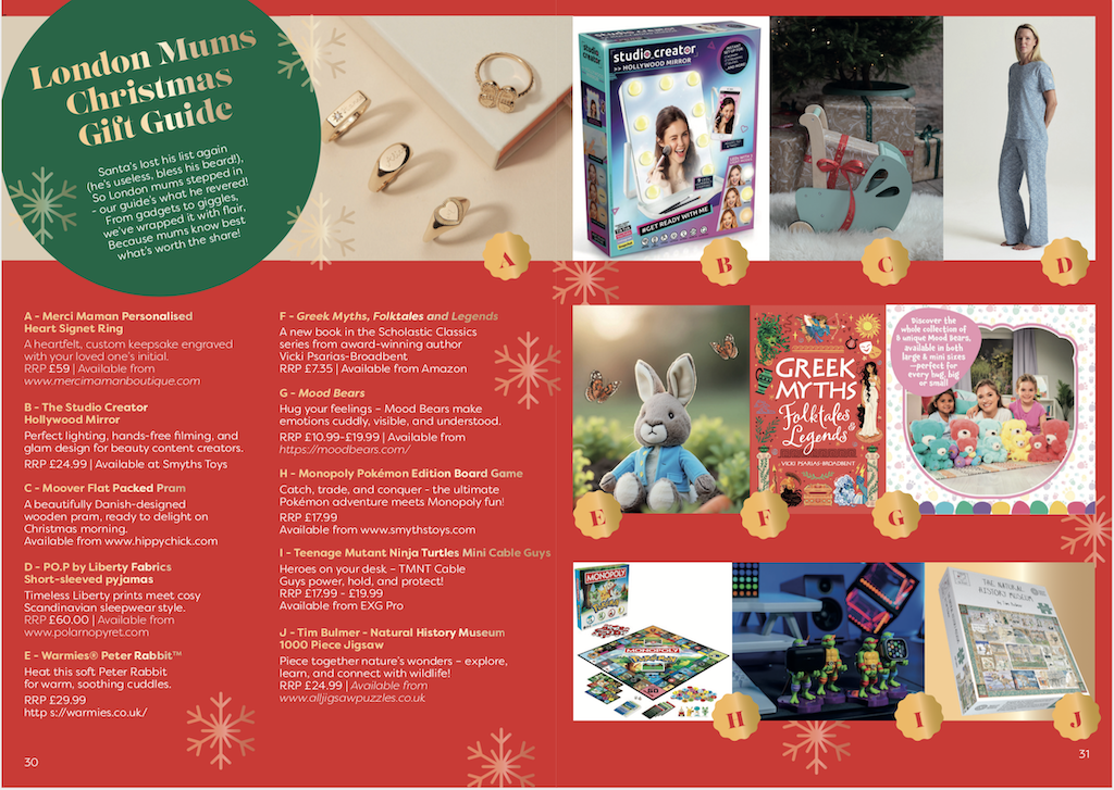 London Mums Christmas Gift Guide 2025 