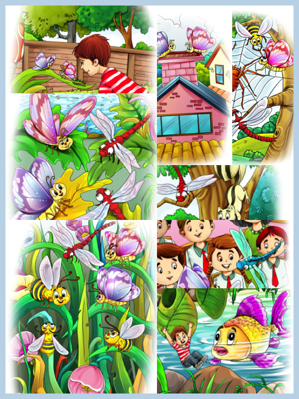 The Boy Who Turned into a Butterfly… And Back to a Boy Again Just in Time for Dinner!