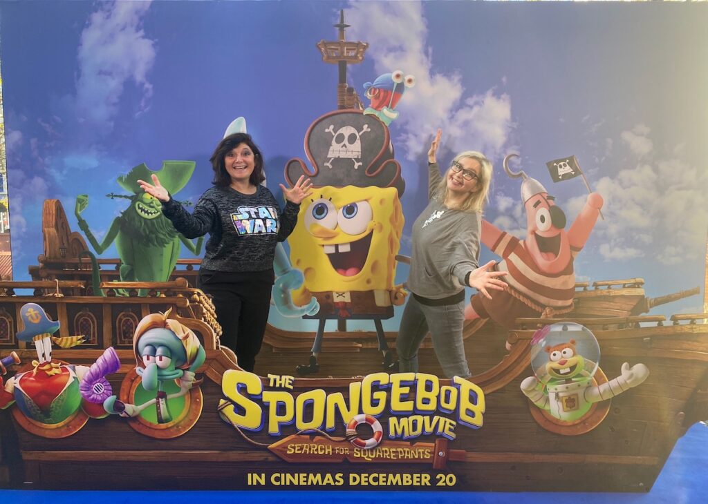 monica costa editor london mums magazine in spongebob movie poster