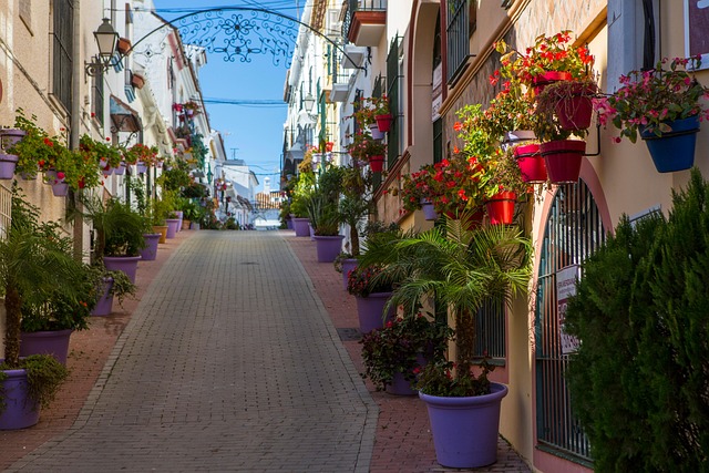 spain costa del sol estepona street