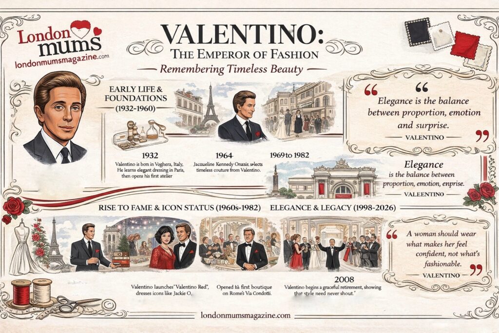 Valentino: Beauty, harmony and the grace of dressing women