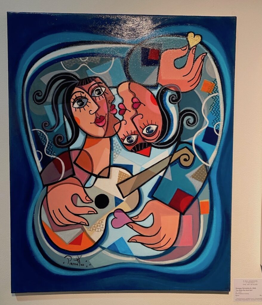 Affordable Art Fair Picasso style painting