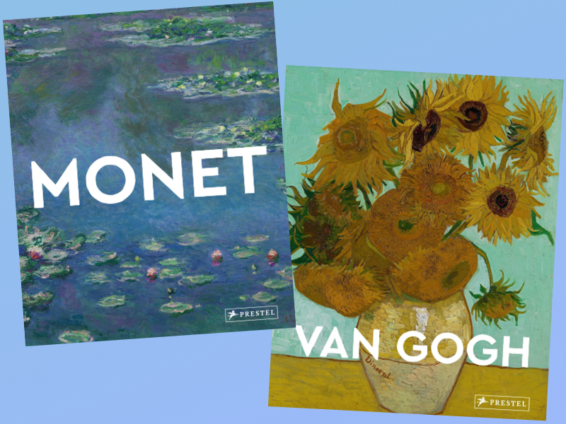impressionism art books collage