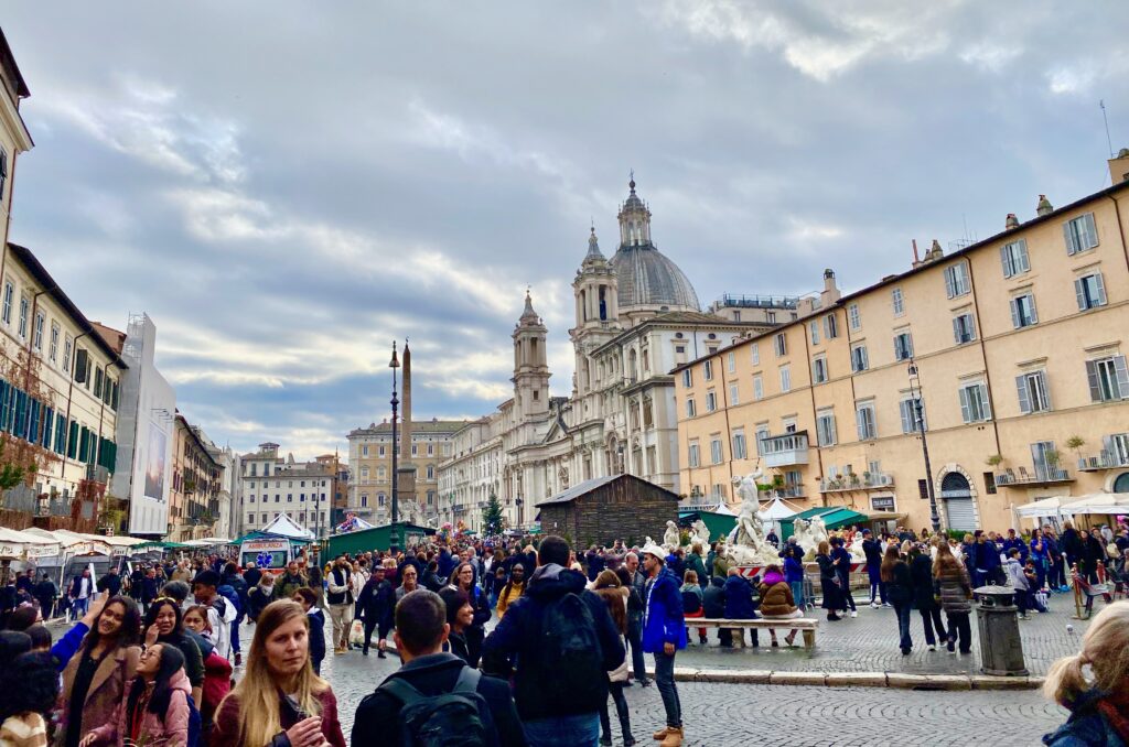 piazza navona roma rome photo by London Mums magazine