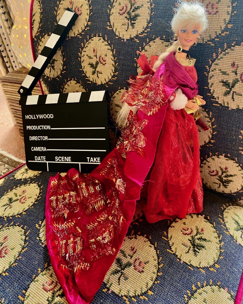 Barbie dress Rossana caramelle costume monica costa