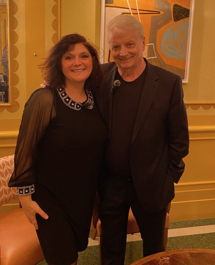 Iginio Massari and monica costa