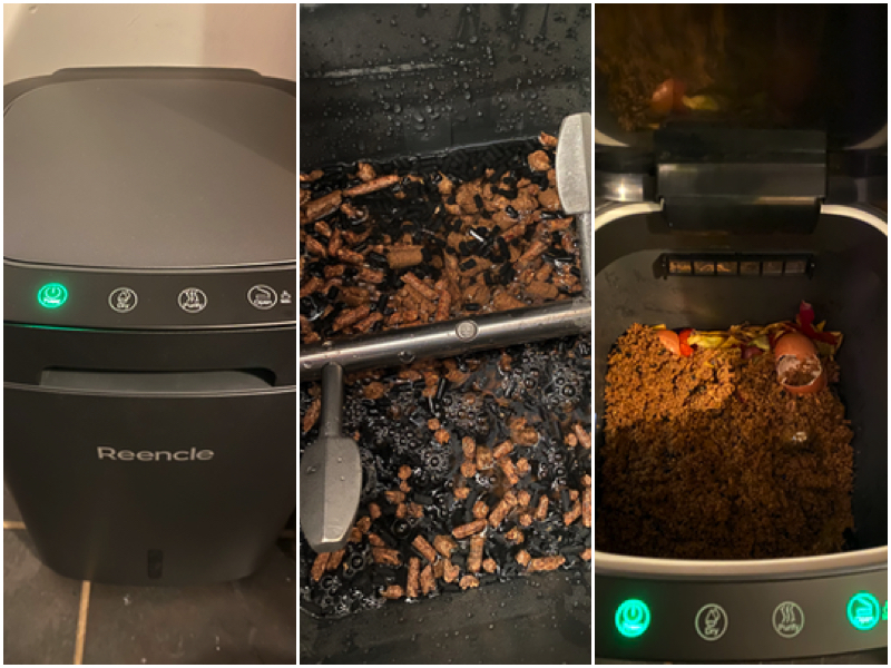 Reencle Home Composter london mums magazine collage 