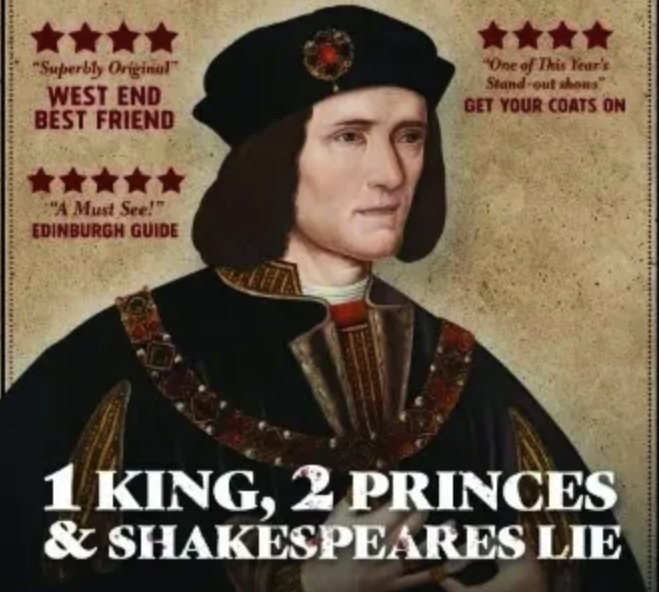 1 King, 2 Princes & Shakespeare's Lie
