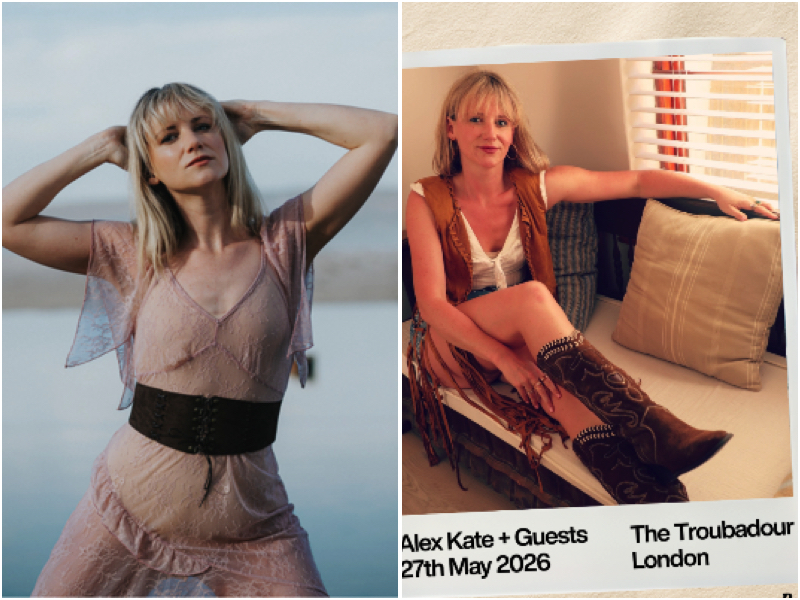 Alex Kate singer poster