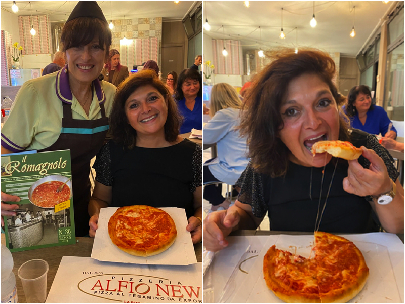 Alfio New Ravenna pizza al tegamino pan pizza