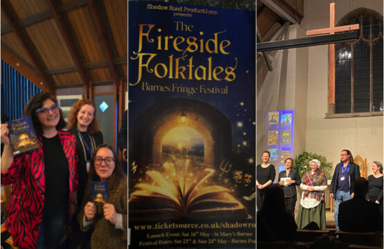 Fireside Folktales Fringe london mums magazine collage