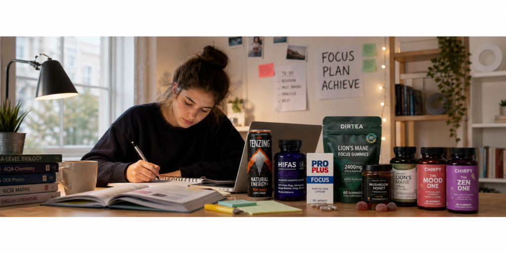 Lion's Mane for students – best supplements for exam focus, memory and energy