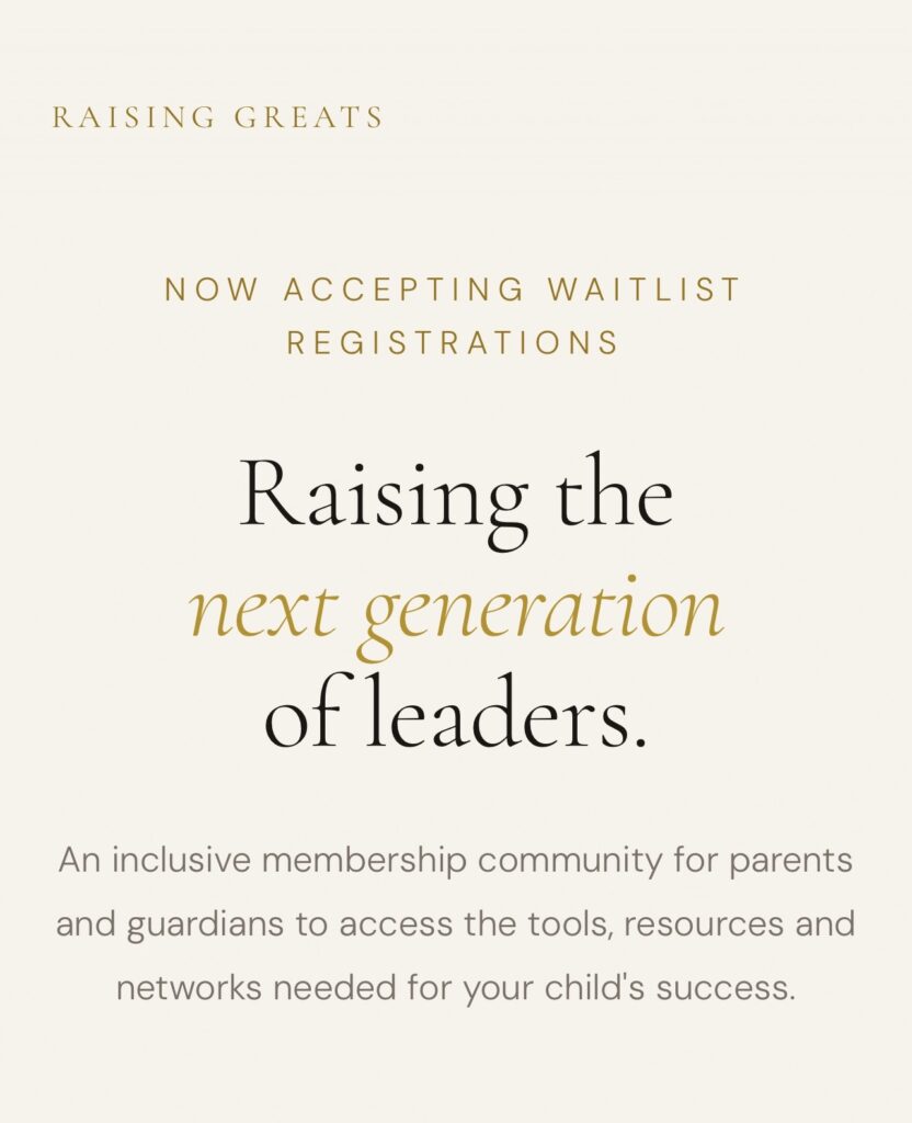 Raising Greats: Missed Harvard, built a community