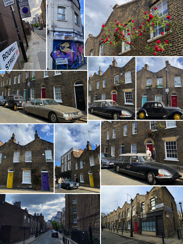 Roupell Street, London 3 May 2026 collage