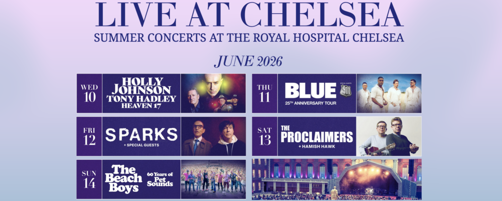live at chelsea gigs summer 2026