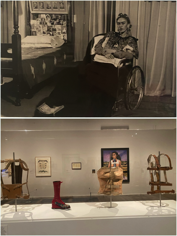 Frida Kahlo pain and suffering collage