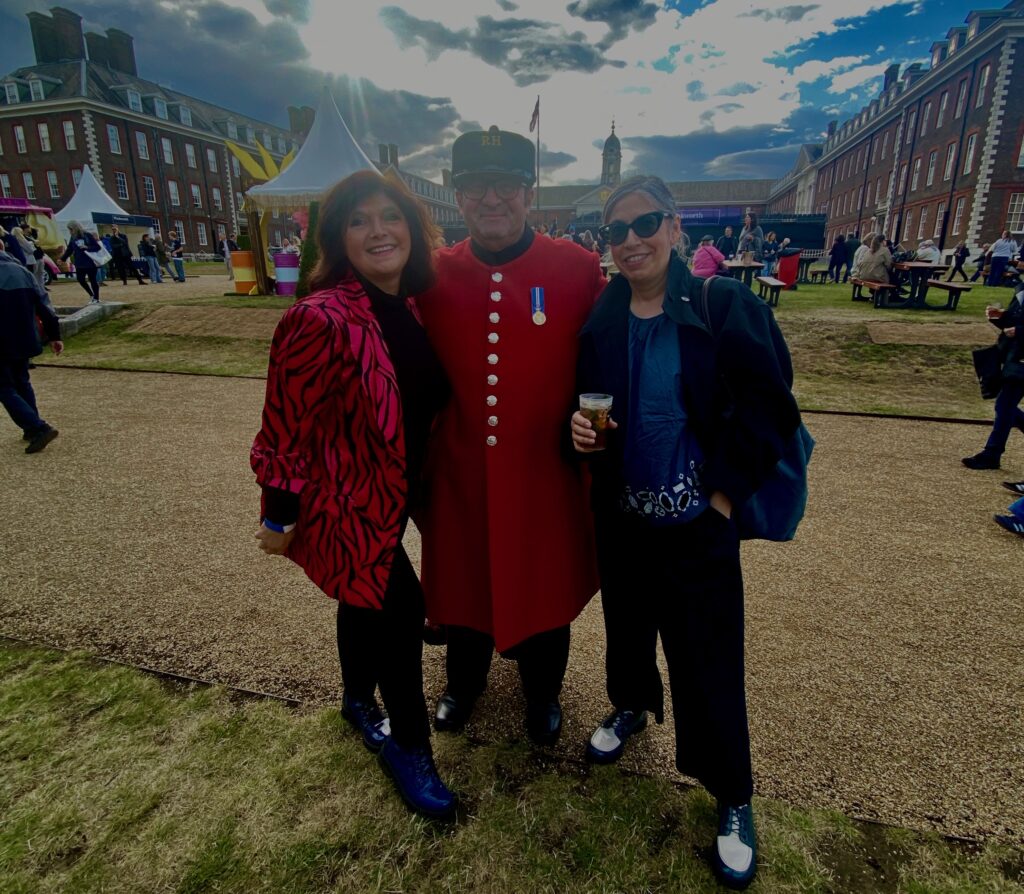 Live at Chelsea 2026 Pensioner in royal army uniform