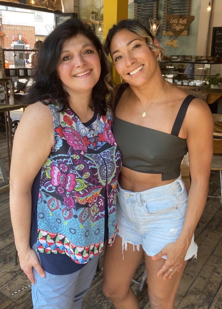 KAREN HAUER with monica costa