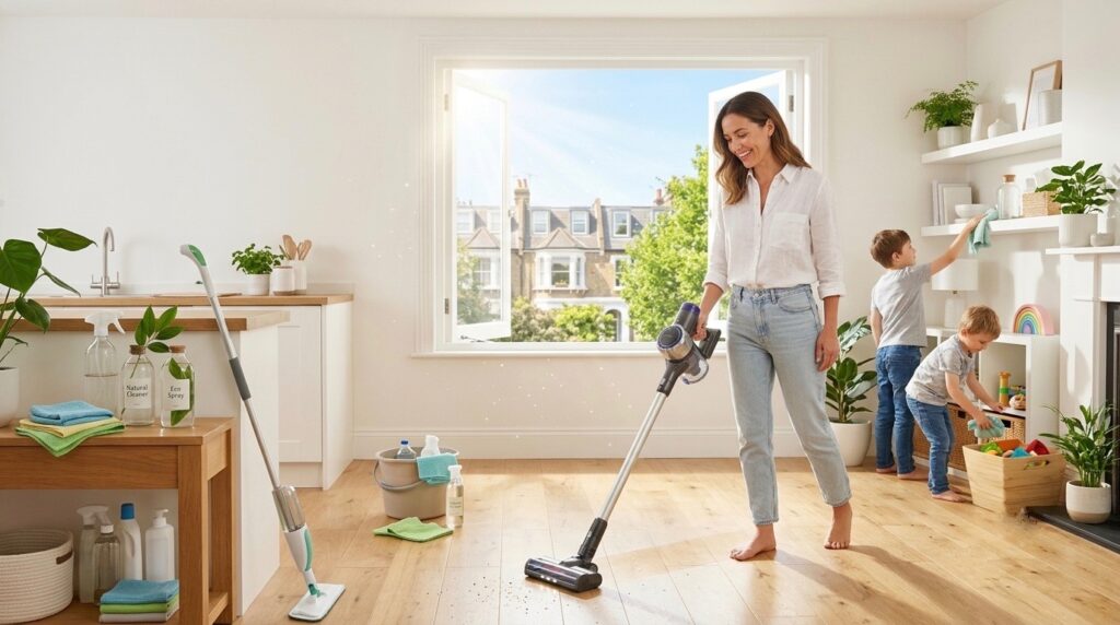 house Deep cleaning London Mums and children