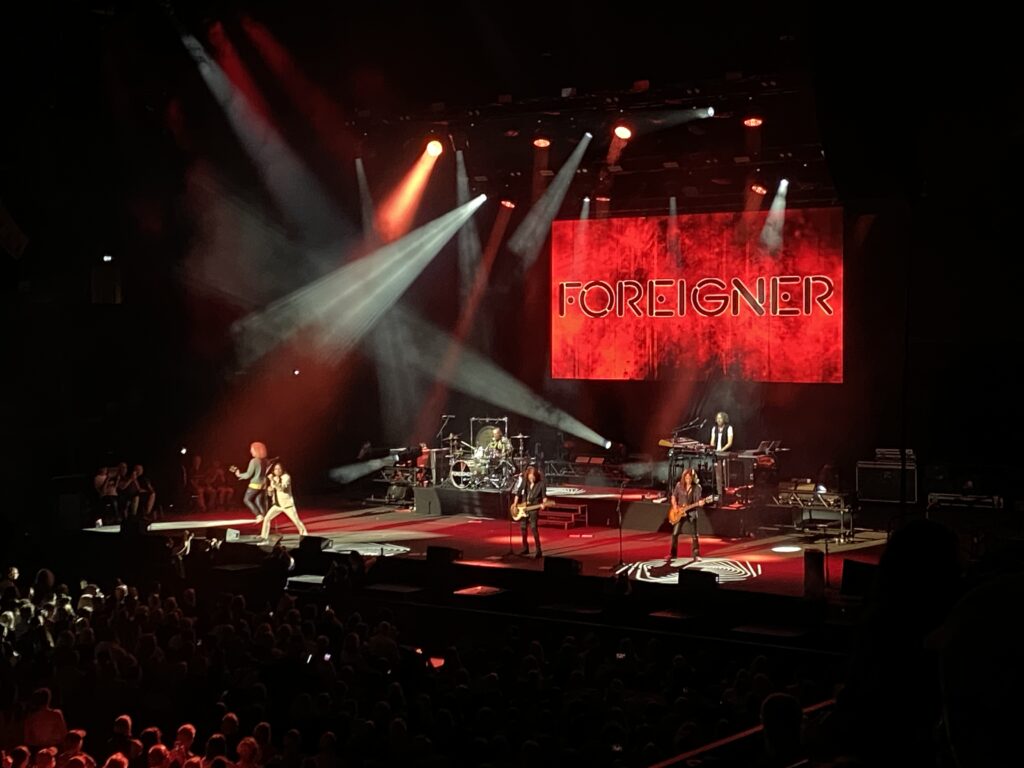 Foreigner rock band live at ovo wembley 19 june 2026