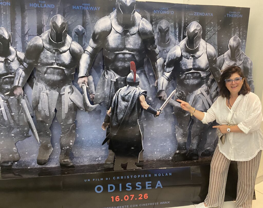 Odyssey movie poster in italy monica at cinema city ravenna
