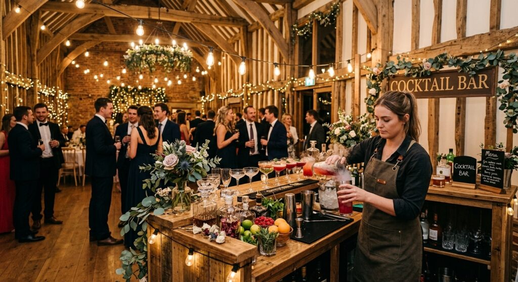 Mobile Cocktail Bar Hire Companies in the UK for Weddings and Events
