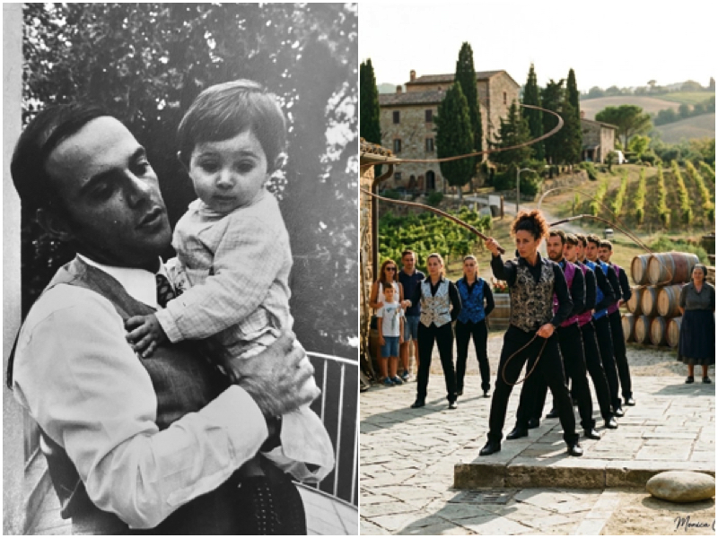 sciucaren Italian folklore collage